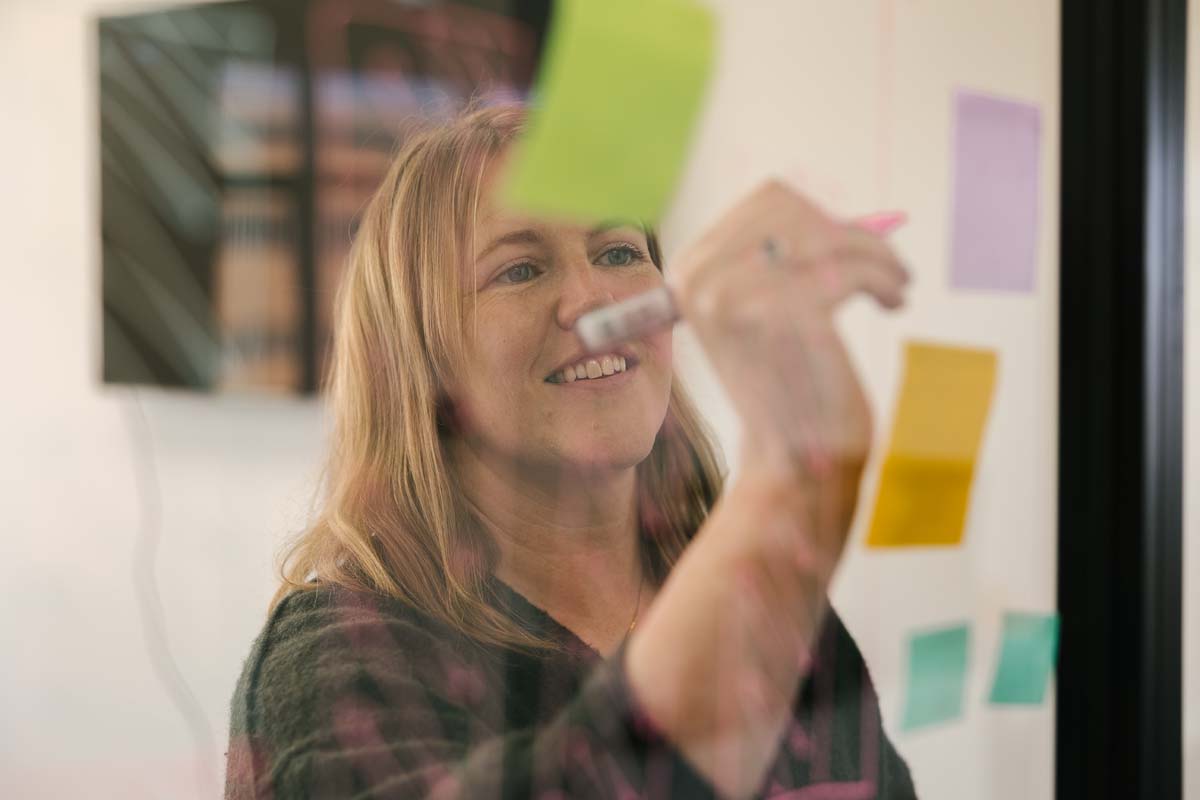 Photo of Nodero staff working together